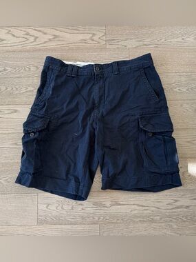 Polo Ralph Lauren Navy Cargo Shorts (Size 38)